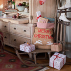 White Hare Christmas Sack