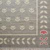 Smokey Blue Tulip - Hand-woven Wool Kilim