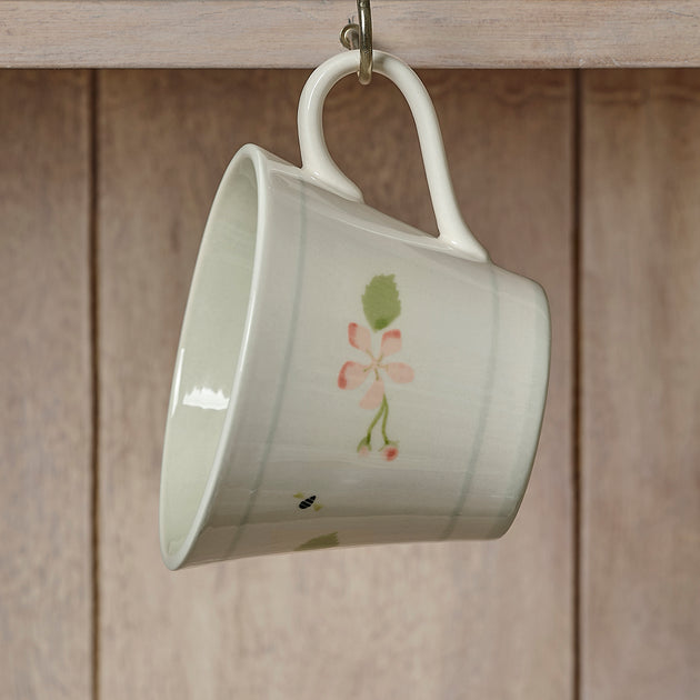 Apple Blossom Conical Mug