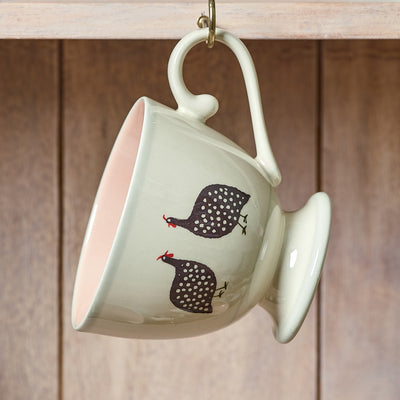 Guinea Fowl Large Mug