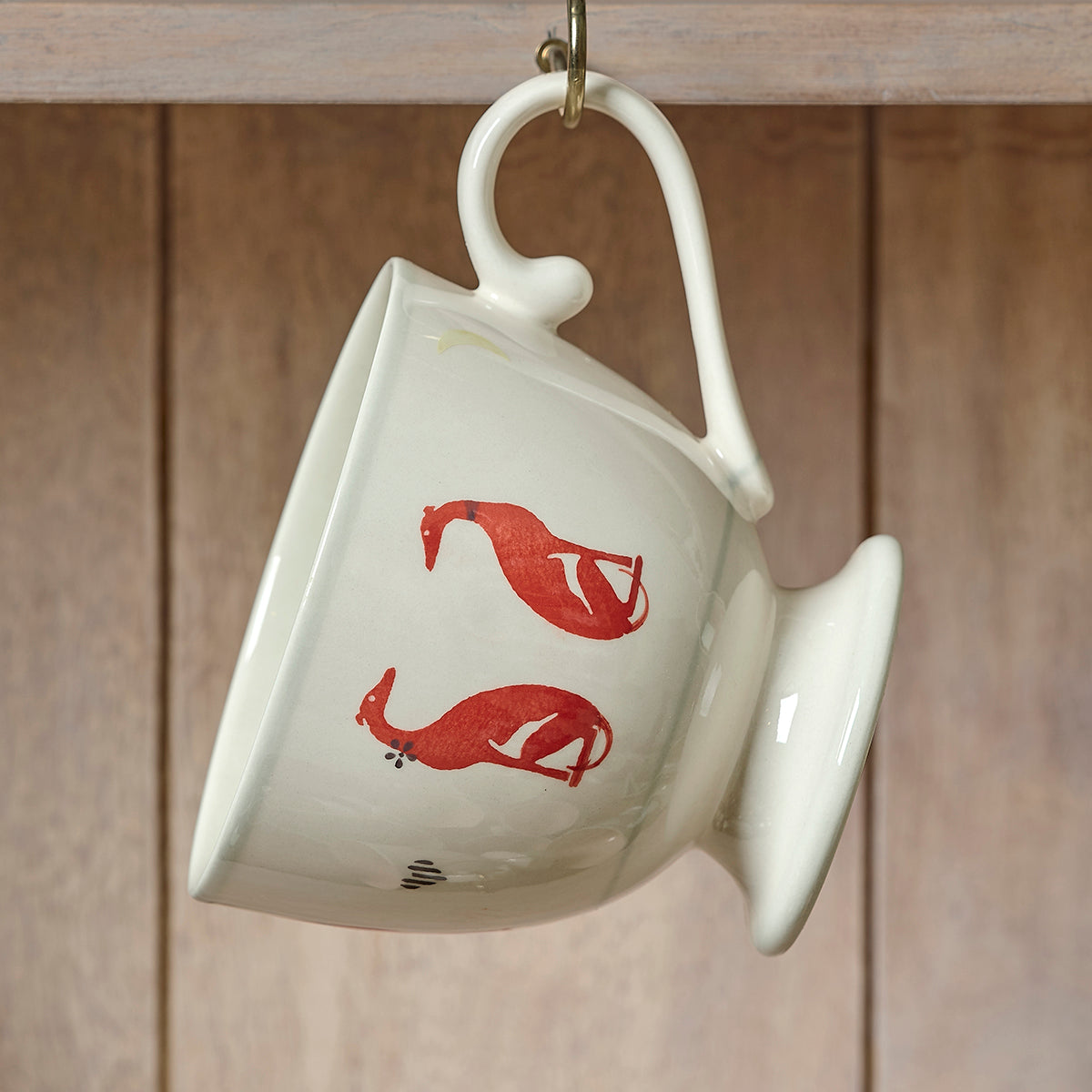 Indian Red Dogs Large Mug