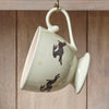 Charcoal Hares Large Mug