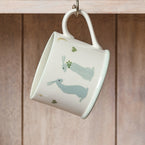 Summer Sitting Hares Straight Mug