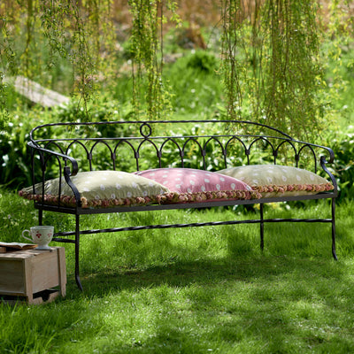 Wrought Iron Garden Bench