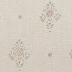 Hand-printed Smokey Blue Anushka on Rustic Linen – 317B