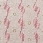 Hand-printed Sackville Stripe Stonewashed Rustic Linen 2.7m Panel - 333
