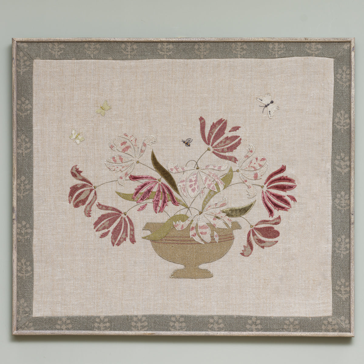Parrot Tulips Framed Wall Hanging