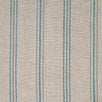 Summer Blue Hartford Stripe on Rustic Linen -  Stonewashed Panel (2.7m Approx.) - 296