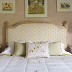 Upholstered Bed Summer Green Anisha – Super King