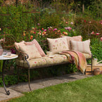 Green Natasha Bench Cushion
