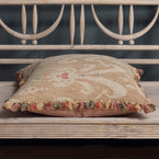 Saffron Natasha Large Seat Cushion with Tassels