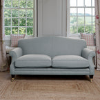 Ex-Display Classic Sofa in Smokey Blue Wool