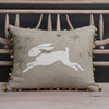 Applique Spring Hare Cushion