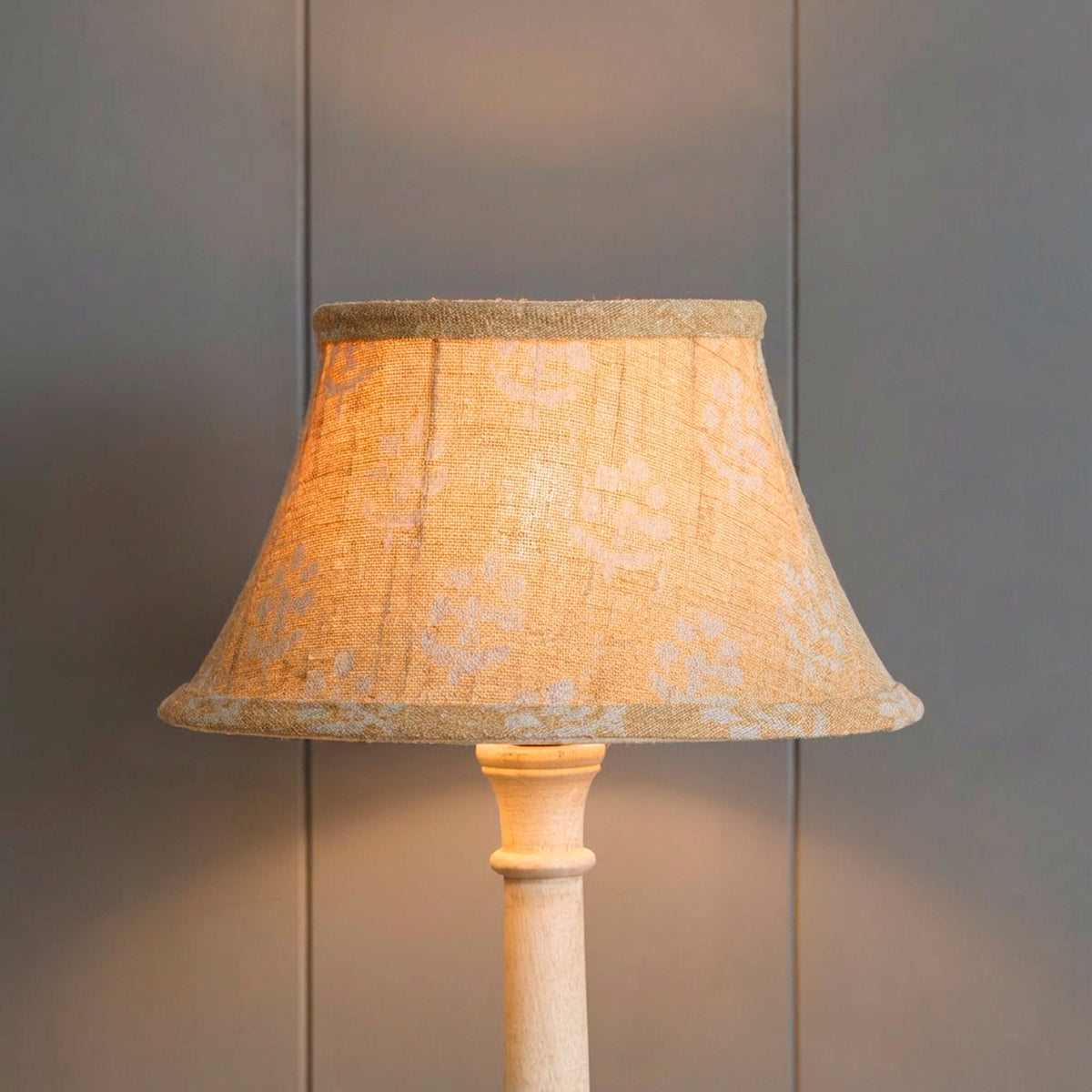 Saffron Megha Framed Linen Lampshade