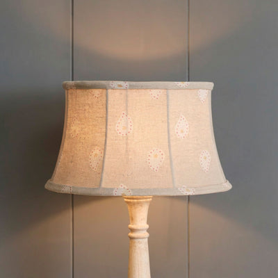 Dove Grey Mika Framed Lampshade