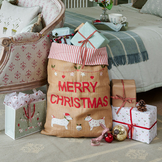 Christmas Dog Sack