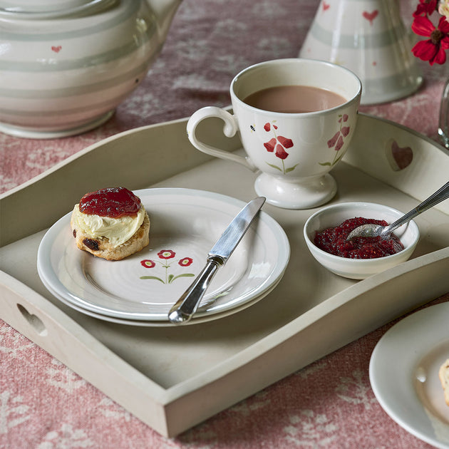 Rose Auricula Side Plate