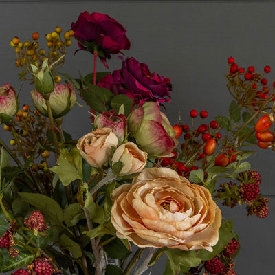 Autumn Bunch of Berries &amp; Roses FB17