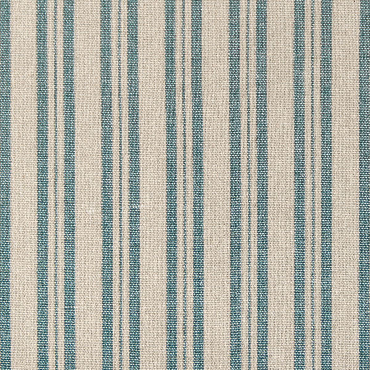 Summer Blue Medium Ticking Stripe Cotton – 230