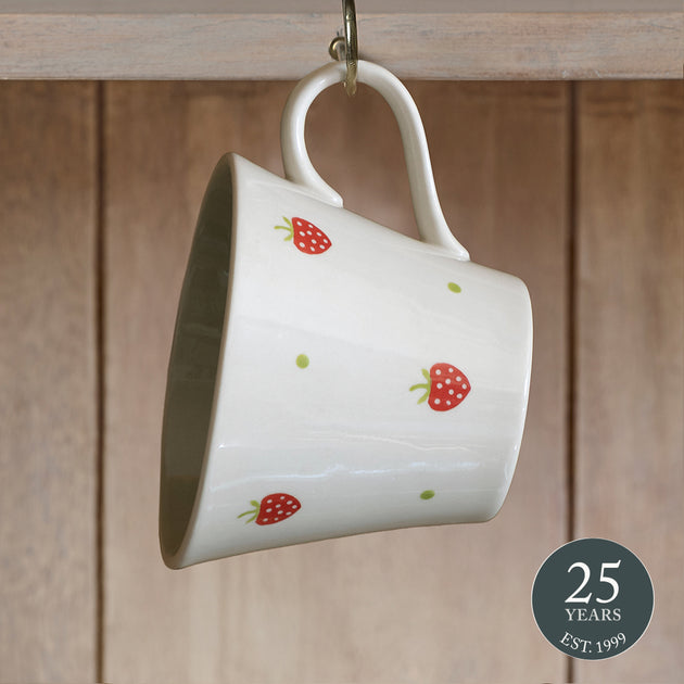 Strawberry Conical Mug