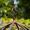 Wrought Iron Obelisk Plant Support