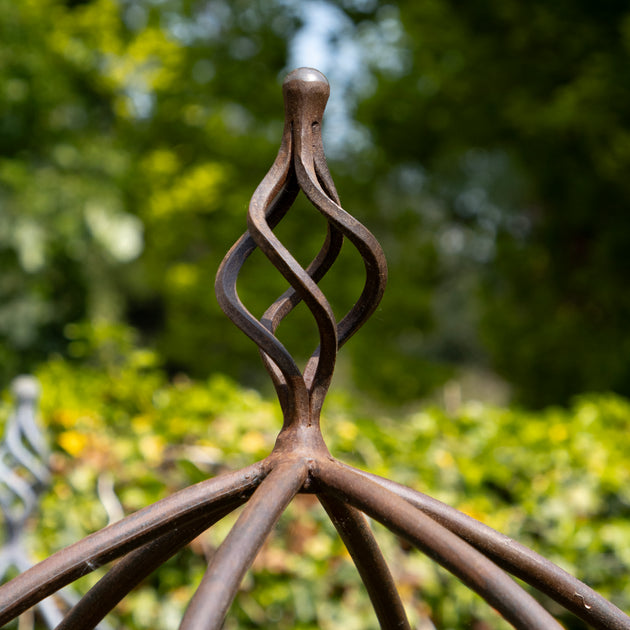 Wrought Iron Obelisk Plant Support