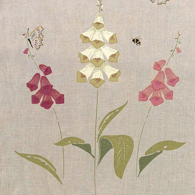 Hand-printed Original Foxglove Linen – 304