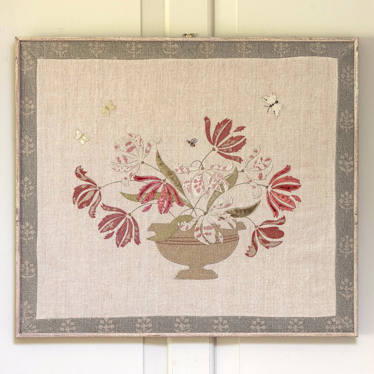 Parrot Tulips Framed Wall Hanging