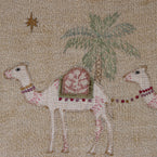 Camel Train Framed Wallhanging