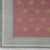 Hand-woven Wool Kilim - Faded Rose Tulip with Duck Egg Border