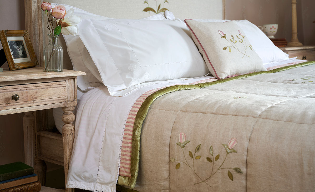 White Bed Linen