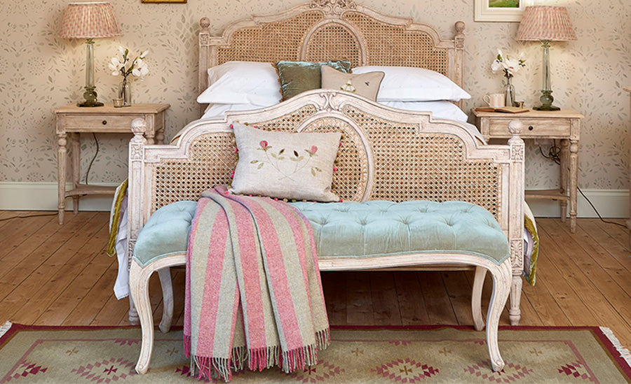 Upholstery Samples - Bed End Stool