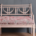 Bench Cushion - Faded Rose Natasha