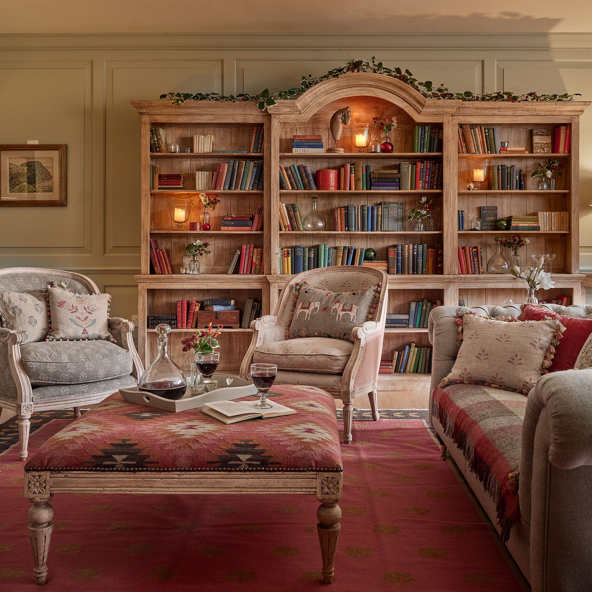 Bespoke Gustavian Bookcase