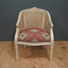 Blue Rose Ragini Kilim Caned Arun Chair