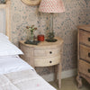 Bow Front Bedside Table