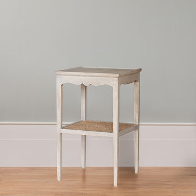 Caned Side Table