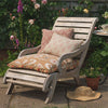 Caramel Natasha Large Seat Cushion with Tassels