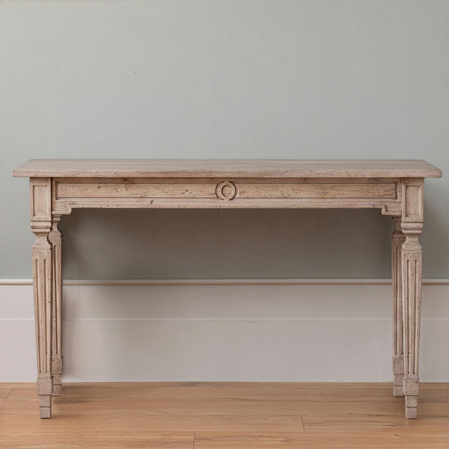 Carved Console Table