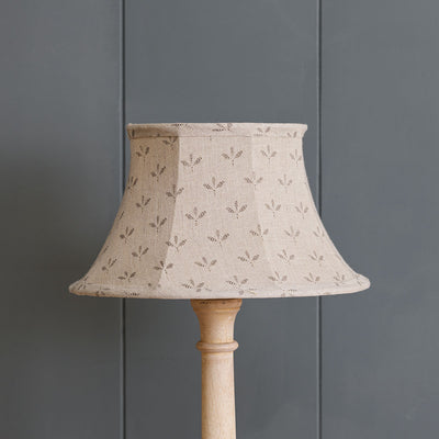 Charcoal Seed Framed Linen Lampshade