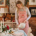 Christmas Swags Giant Teapot