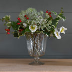 Bunch of Christmas Frosted Stems with Ivy & Berries FB51