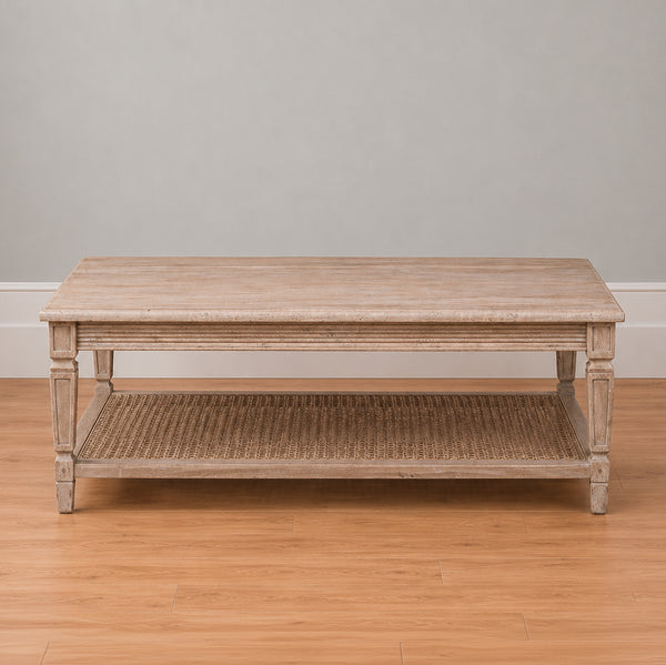 Caned Coffee Table | Susie Watson Designs