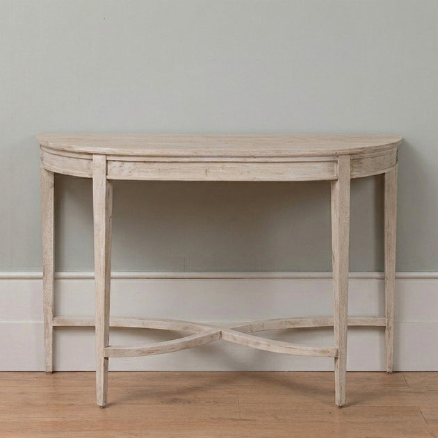 Curved Console Table