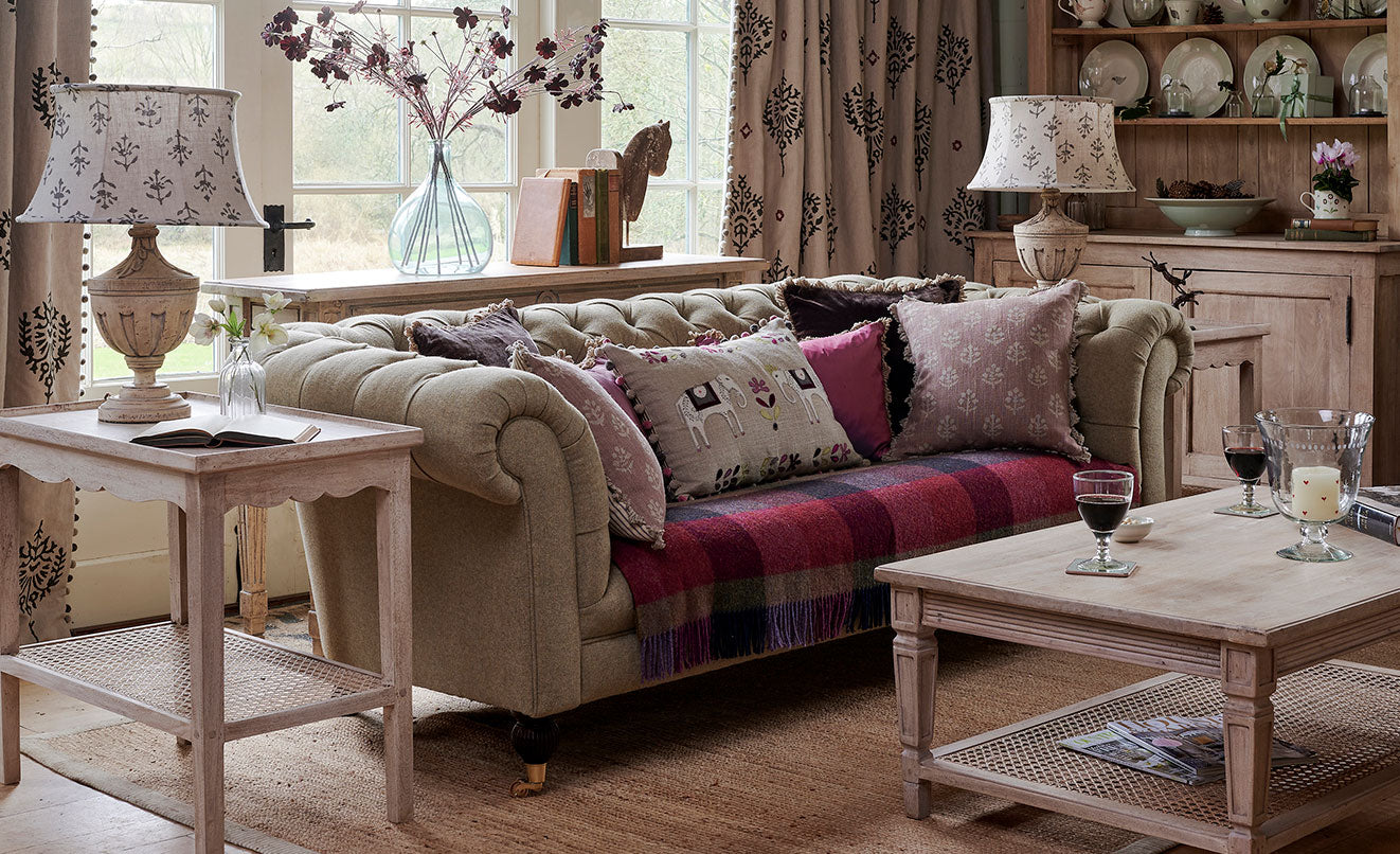 Upholstery Samples - Chesterfield Sofa, Classic Sofa, Button Back Armchair