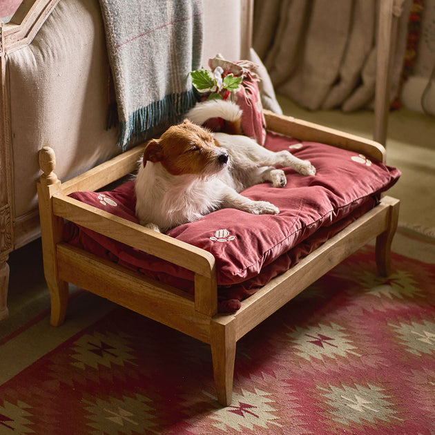 Wooden Dog Bed