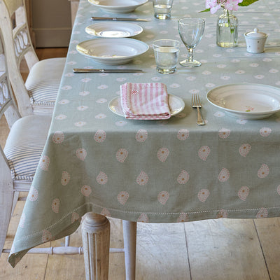 Duck Egg Mika Tablecloth - Large