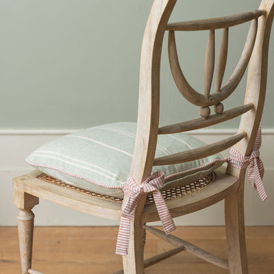 Duck Egg Vintage Chair Cushion
