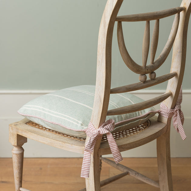 Duck Egg Vintage Chair Cushion