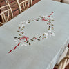 Duckegg Ribbon & Mistletoe Christmas Tablecloth - Extra Large